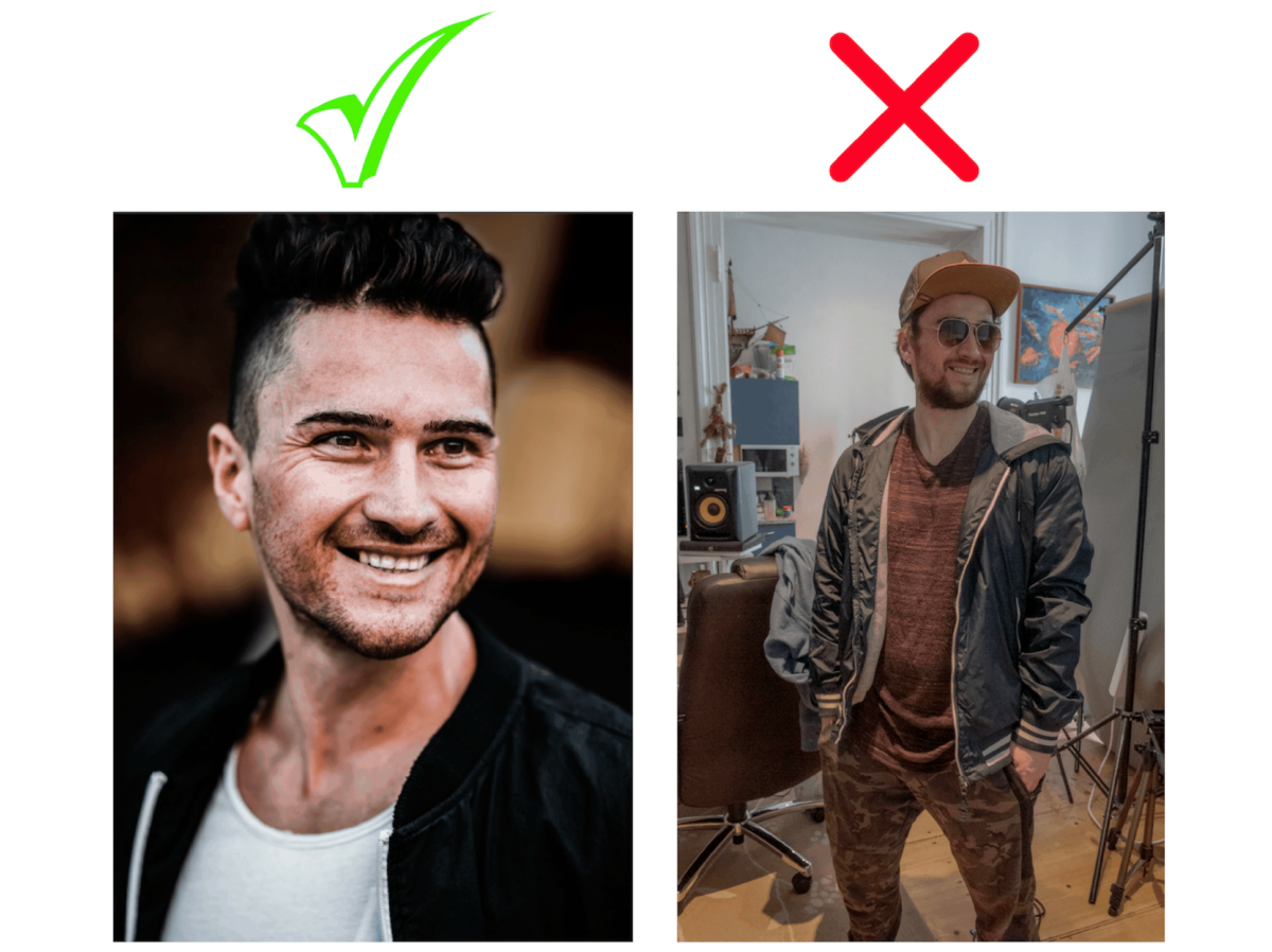 Keine Tinder Dates profilbild vergleich