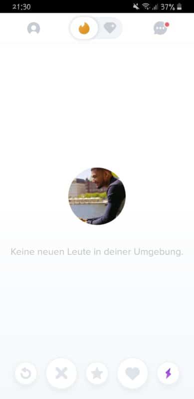 keine neuen leute in deiner umgebung auf tinder