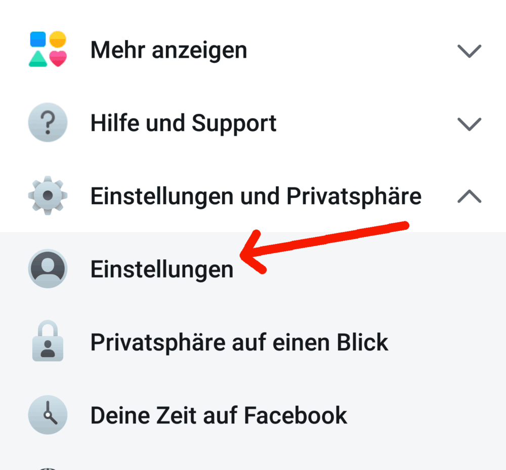 Facebook name ändern einstellungen