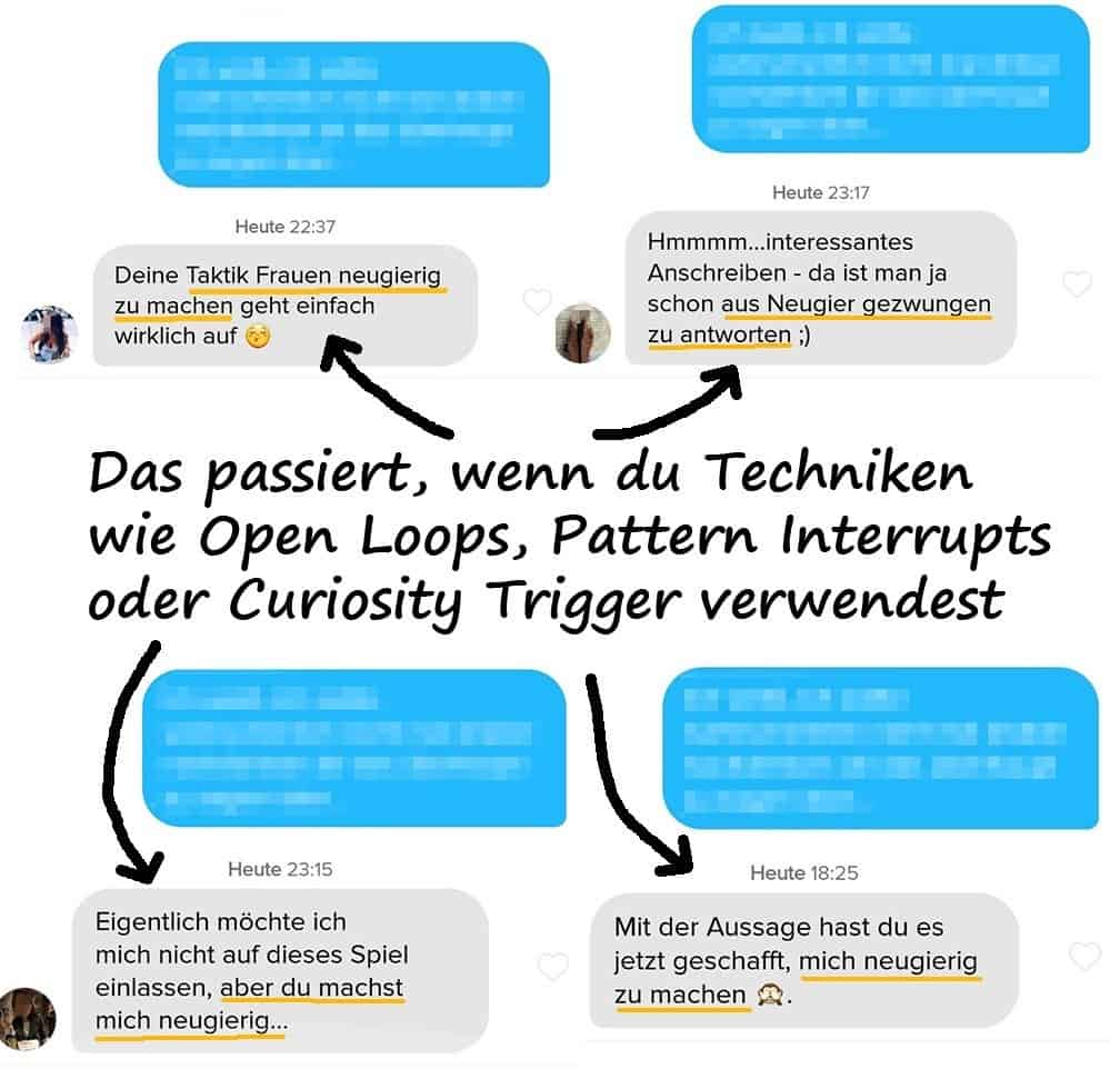 tinder anschreiben reaktionen im chat