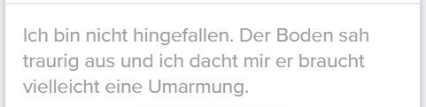 Tinder Text Beispiel für Profilbeschreibung