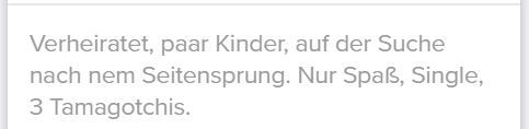 Sprüche für Dating Profil