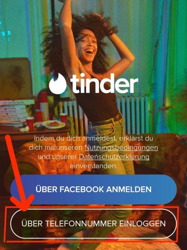 So funktioniert die Tinder Anmeldung ohne Facebook