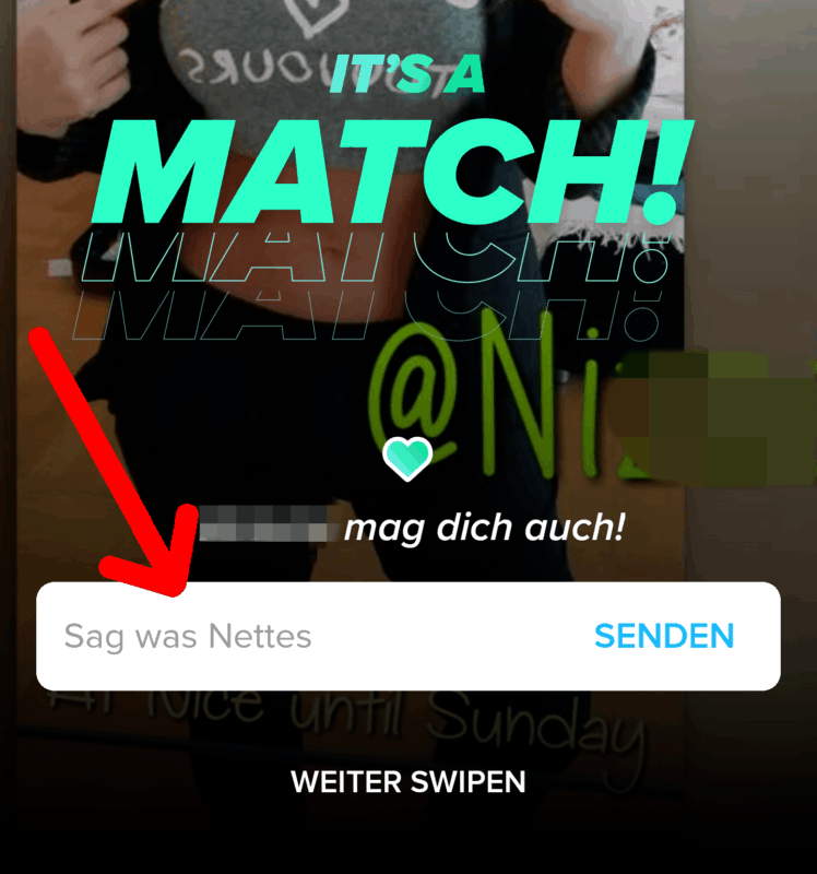 so kannst du einen tinder chat starten