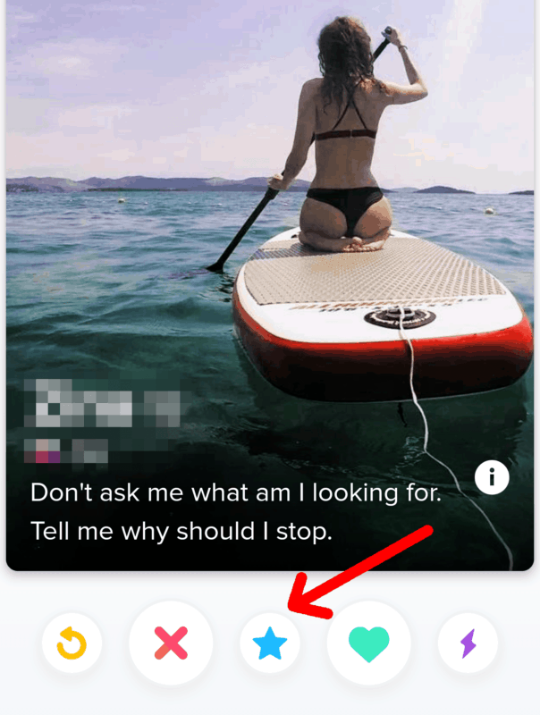 tinder super like blauer stern der blaue stern auf tinder bedeutet super-like geben