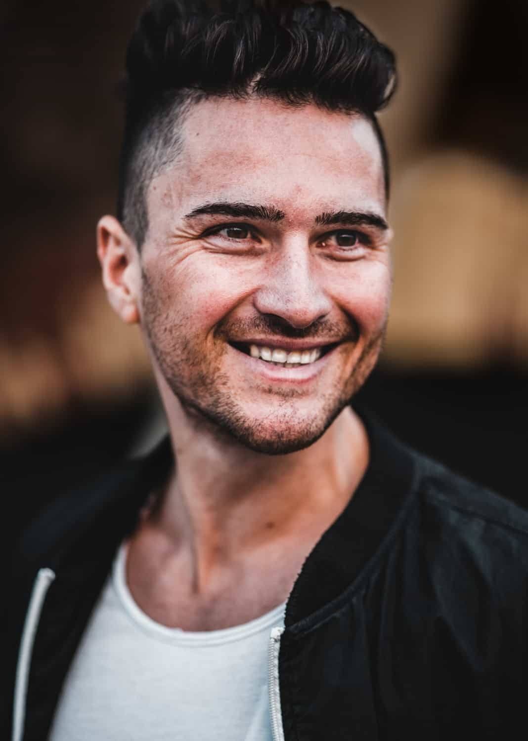 Beispiel für Tinder Foto mit viel Kontrast