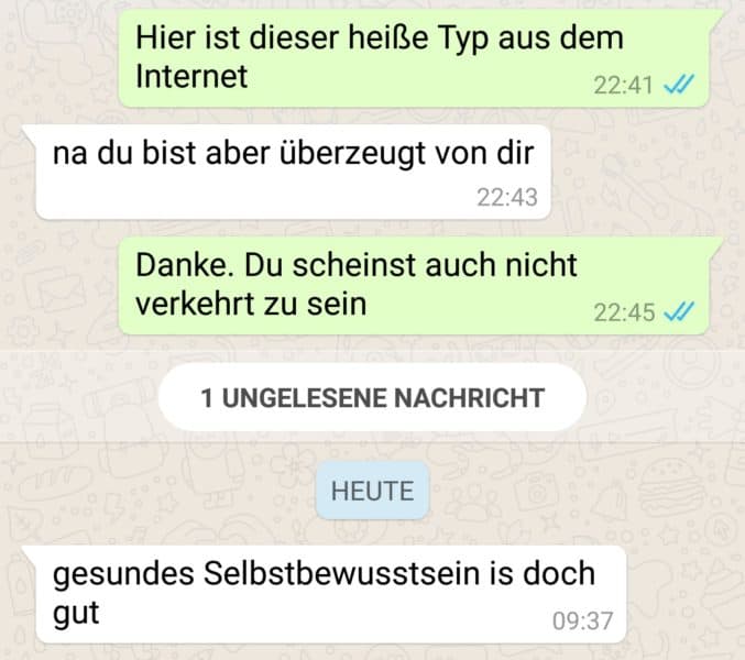 beispiel für flirt chat technik fehlinterpretieren
