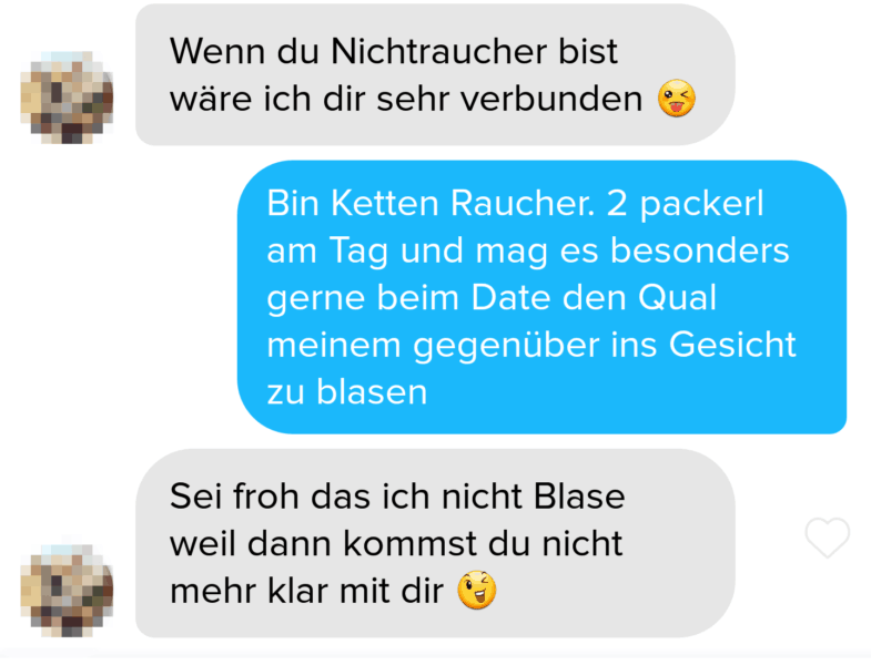 online dating chat am laufen halten mit selbstironie