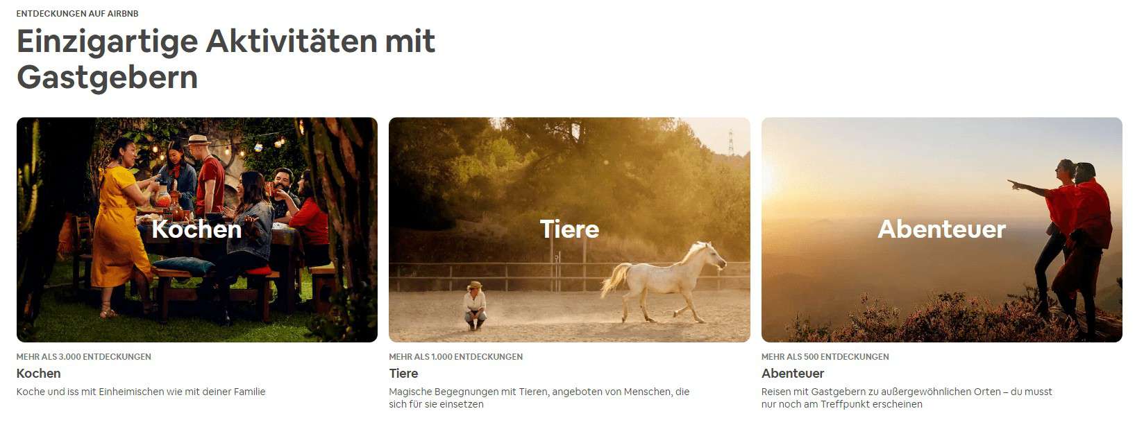 Geheimtipps Airbnb Experiences für coole Tinderfotos