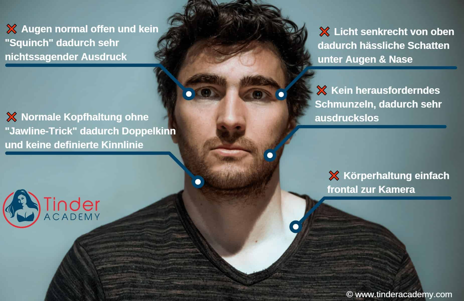 Wenn du diese Fotofehler machst bekommst du keine Tinder Matches