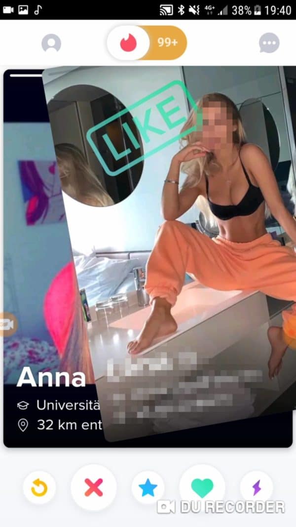 So sehen Design und Bedienung von Tinder aus