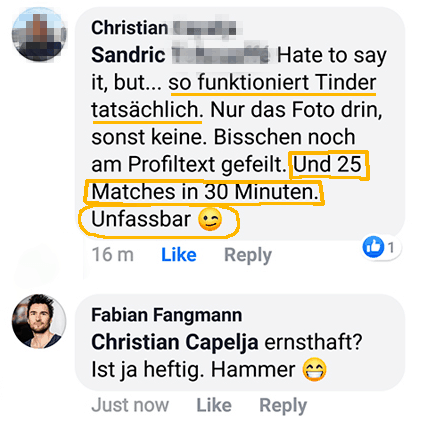 Erfahrungen mit Tinder aus der TinderAcademy Community