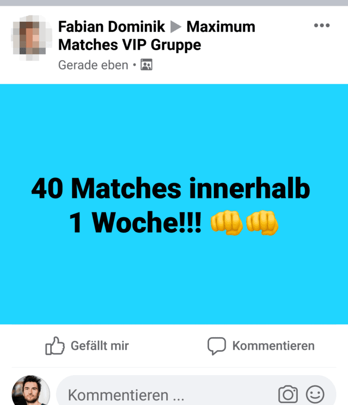 Fabian bekam 40 Matches in 1 Woche mit der TinderAcademy