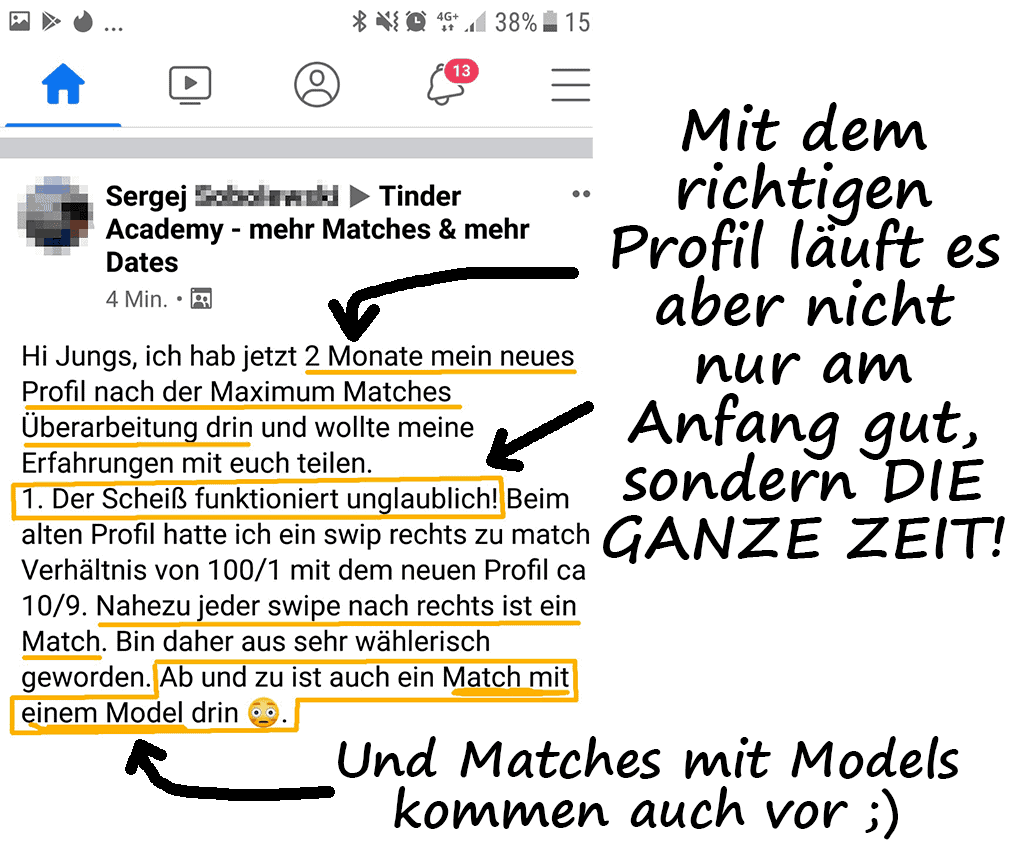 Solche Erfahrungen machen Männer mit der TinderAcademy