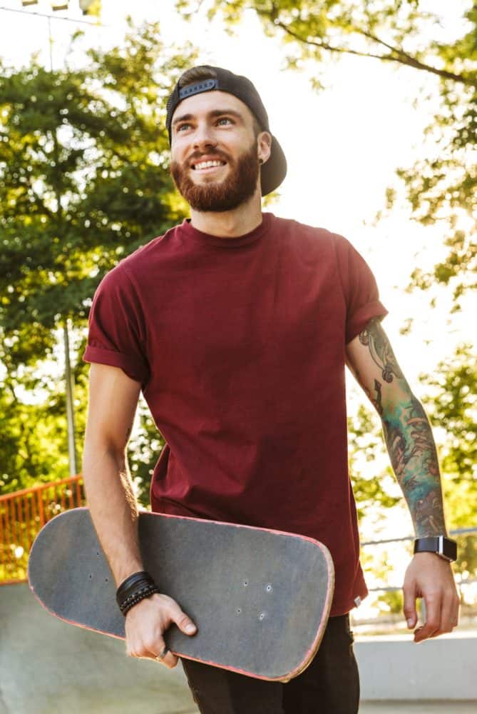 Bild eines Fotoshootings für Dating Apps