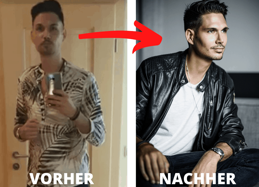 Vorher Nachher Fotos Tinder Profil Professionelle Aufnahme