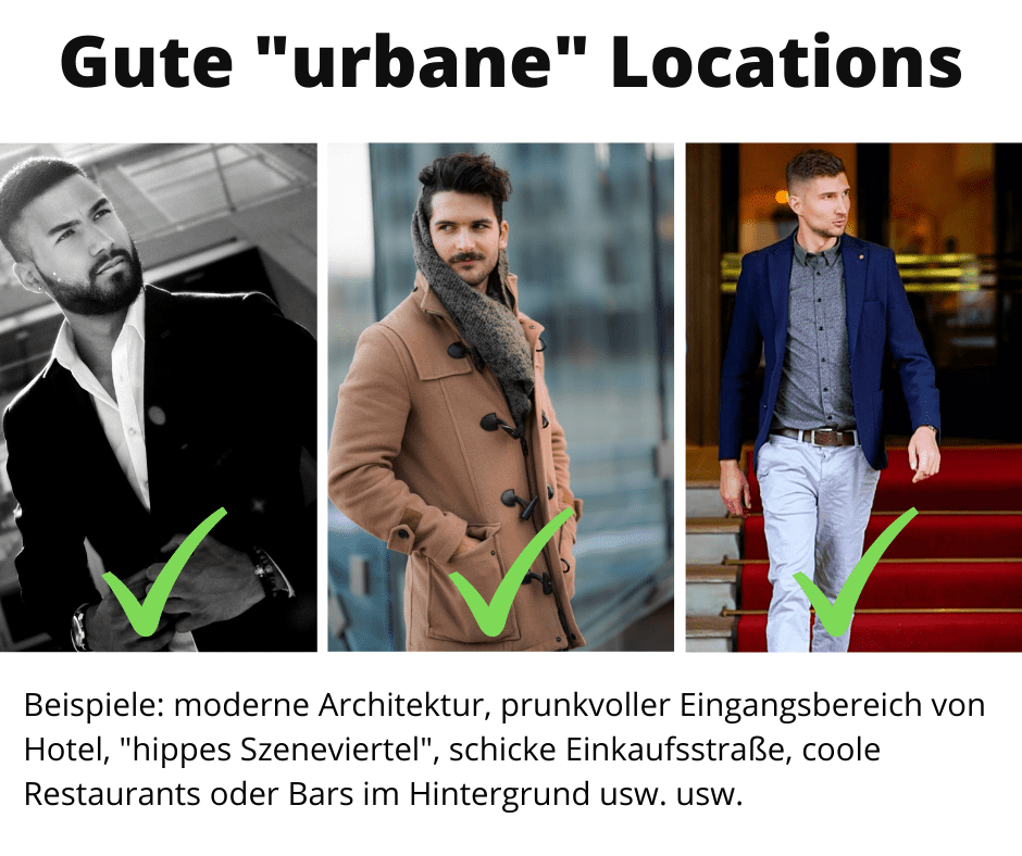Das sind gute Orte für Tinder Bilder