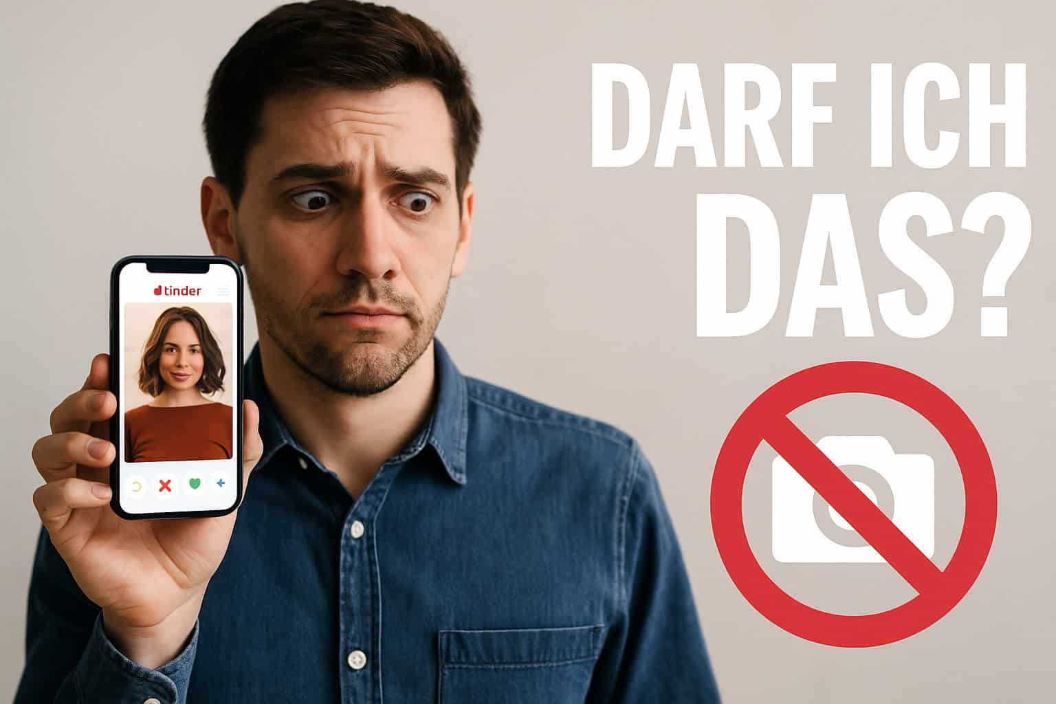 Tinder-Screenshot-erlaubt