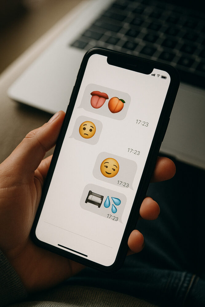 sex-emojis So sehen Sex Emojis im Chat aus