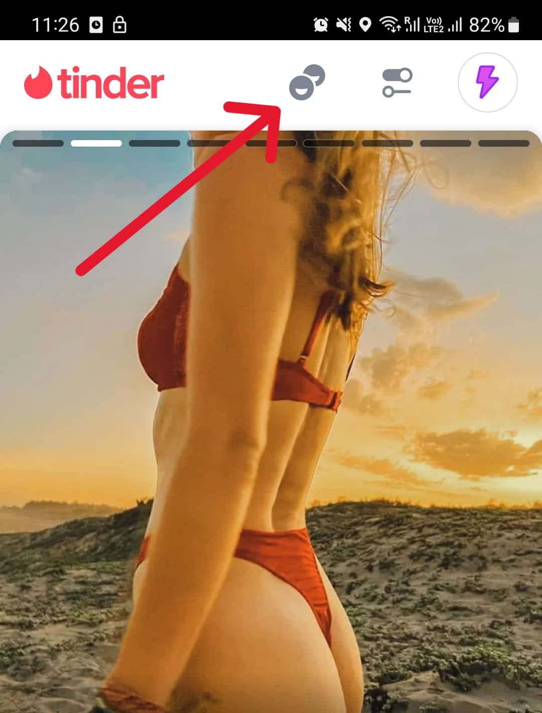 So aktivierst du das Double Date Feature über den Swipebereich