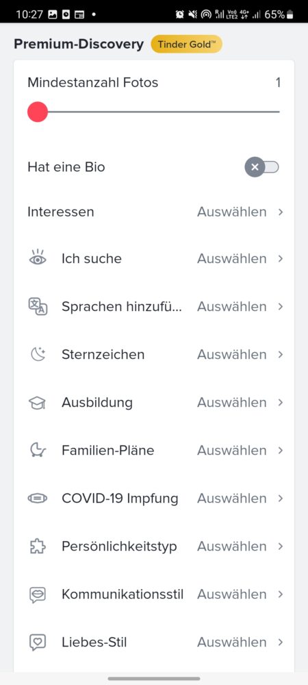tinder-premium-discovery-optionen So sehen die neuen Premium-Discovery Optionen in Tinder aus